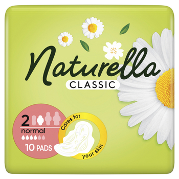 Hygienické vložky Naturella Classic Normal Camomile, 10 kusov