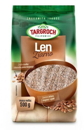 Tarpea Hnedé ľanové semienko Zdroj bielkovín a vlákniny 500 g