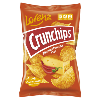 Crunchips Pikantná paprika a syr 140g