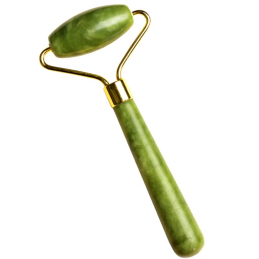 MASÁŽNA SÚPRAVA JADE ROLLER VALEC GUA SHA VALEC JADEITOVÝ KAMEŇ DARČEK