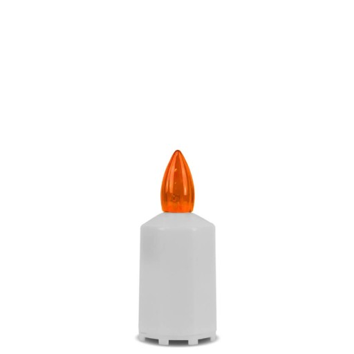 Elektrická LED vložka 11 cm Orange ZE3 s 2xAA batériami Promyk 4