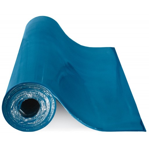 Silikónová guma 0,5 mm 250 x 1200 mm modrá 25 cm x 120 cm silikónová platňa