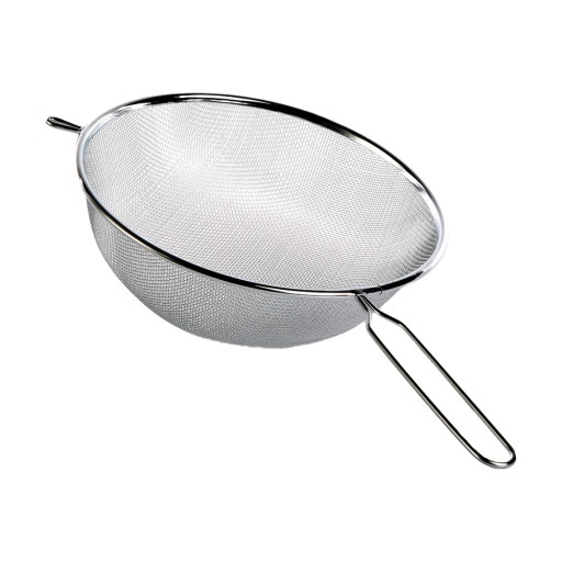 Cedník, sitko, oceľové kuchynské sitko, sito 23 cm