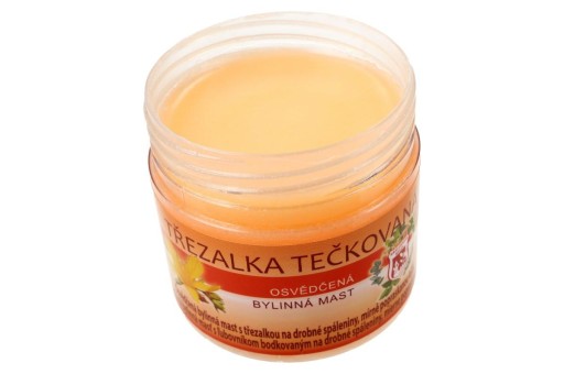 Ľubovníková masť Ľubovník bodkovaný na popáleniny, hojenie rán, bylinkové bolesti, 150 ml