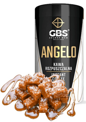 GBS ANGELO instantná káva 100 SOĽNÝ KARAMEL