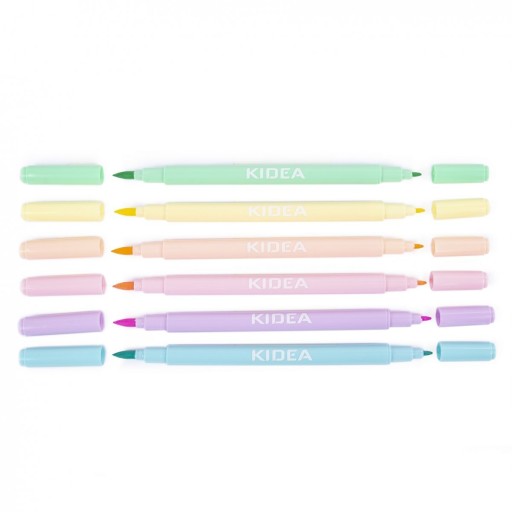 OBOJSTRANNÉ NÁSTROJE NA ŠTETCE PASTEL B, 6 FARIEB