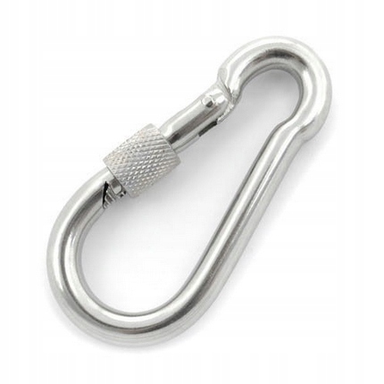 Lanová karabina GALVANIZOVANÁ DIN5299C 10X100