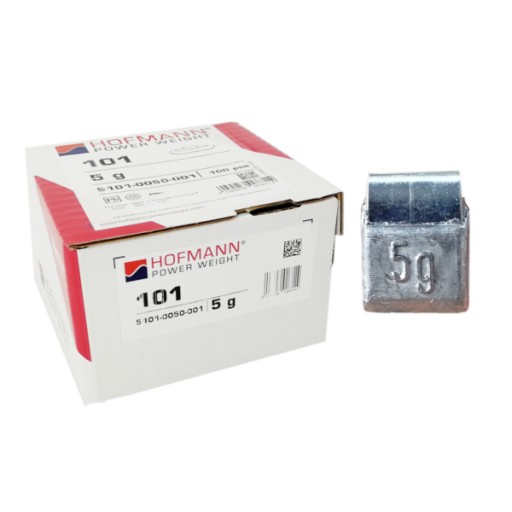 Závažia na ráfiky Stal Hofmann 5g 100 ks.