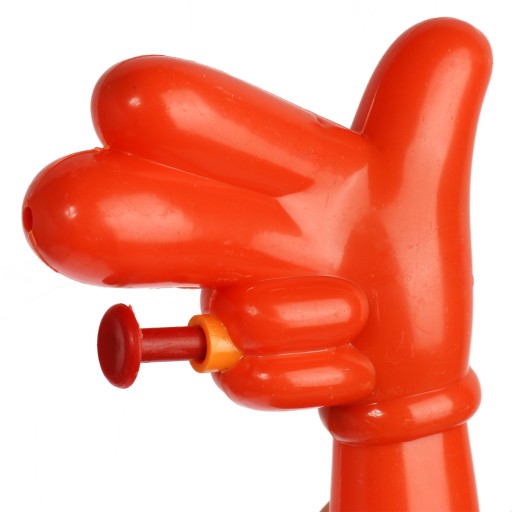 Pištoľ VODNÁ 10 cm ORANŽOVÁ pištoľ