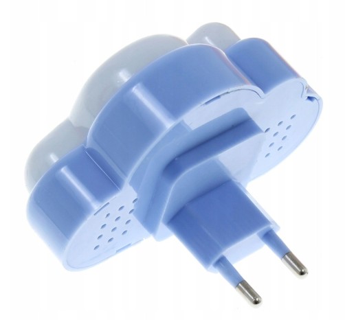ZÁSUVKOVÁ LAMPA cloud pre deti NOČNÝ kontakt
