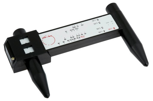Kaliper Gauge na meranie vzdialenosti skrutiek ráfika