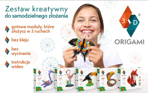 Origami 3D myši