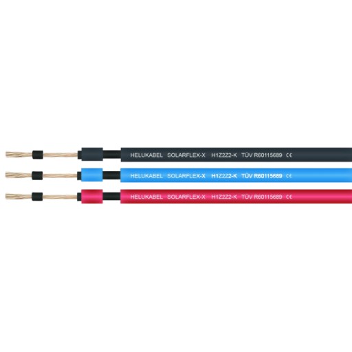 Solárny kábel 6mm HELUKABEL 1000V červený