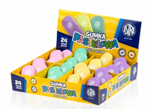 Astra Mäkká PASTELOVÁ GUMA NA VYMAZANIE FAJČENIA
