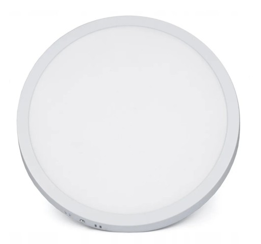 LED stropný panel, povrchová montáž, nebliká, CCD, teplá biela, 18W, 3000K, H2596