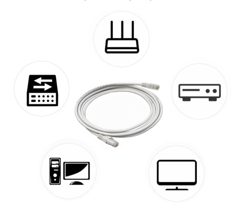 PATCHCORD UTP CAT 5E 25M RJ45 LAN KÁBEL