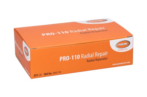 Radiálna opravná vložka 72x51 mm PREMA 6 ks.