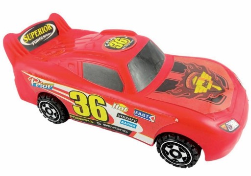 FAREBNÝ MODEL ŠPORTOVÉHO AUTA 24CM AUTO