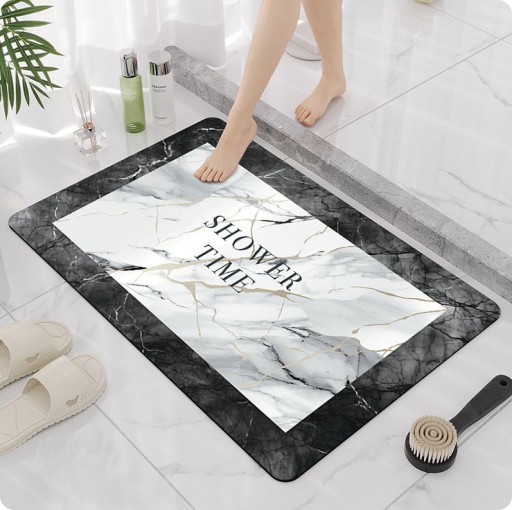 RÝCHLOSCHNÚCA KÚPEĽŇOVÁ PODLOŽKA, VEĽKÁ, NASÁVANÁ, PROTIŠMYKOVÝ KOBEREC, 4 vzory