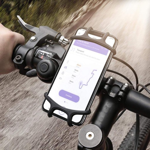 PEVNÝ DRŽIAK TELEFÓNU NA BICYKEL