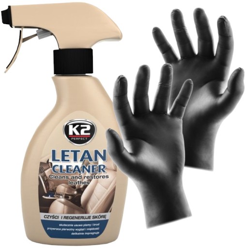 K2 LETAN CLEANER 250ML ČISTÍ A OCHRANA KOŽU Re