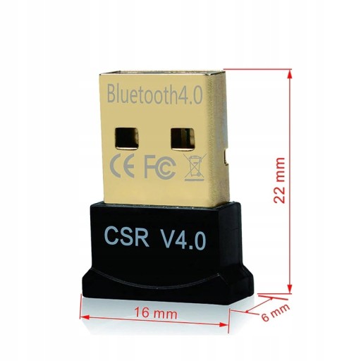 BLUETOOTH USB ADAPTÉR BT DONGLE 5.0 VYSOKORYCHLÝ RÝCHLY ideálny pre LAPTOP