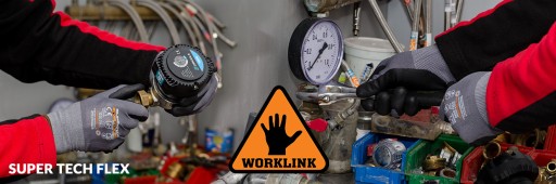 PRACOVNÉ RUKAVICE SILNÉ NITRILOVÉ POVRCOVANÉ NITRILOVOU PENOU SUPERTECH FIX