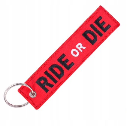 Prívesok na kľúče RIDE OR DIE