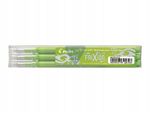 Náplň do guľôčkového pera PILOT FRIXION, 3 ks