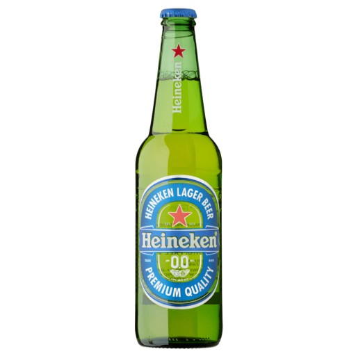 Heineken nealko fľaša na pivo 500ml