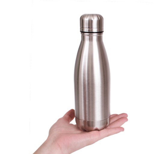 TERMÁLNA FĽAŠA NA VODU OCELOVÁ 500ML 0,5L