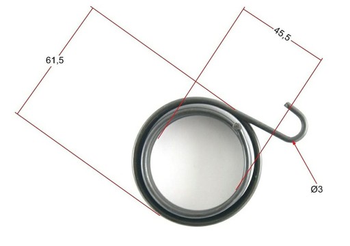 Pružina štartéra pre kolobežku pre 2T QUANTUM