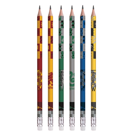 Harry Potter HB ceruzka s gumou 6 ks MAPED