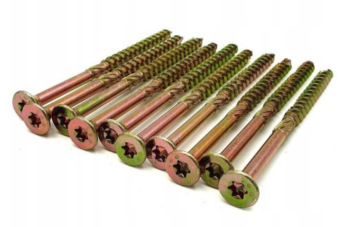 TESÁRSKE SKRUTY DO DREVA CS 4,5x80 TORX PROTIHLAVICE DOMAX 100KS