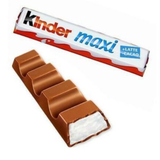 Kinder Chocolate Maxi tyčinky mliečnej čokolády s náplňou 5x21g tyčinka