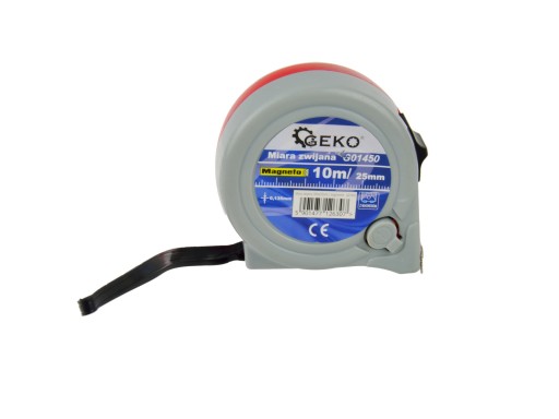 Zvinovacia páska 10mx25mm s magnetom GEKO G01450