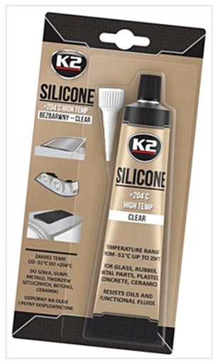 Z6Q40 K2 ČIRY SILIKÓN SILIKÓN 85G +204 STUPŇOV B255