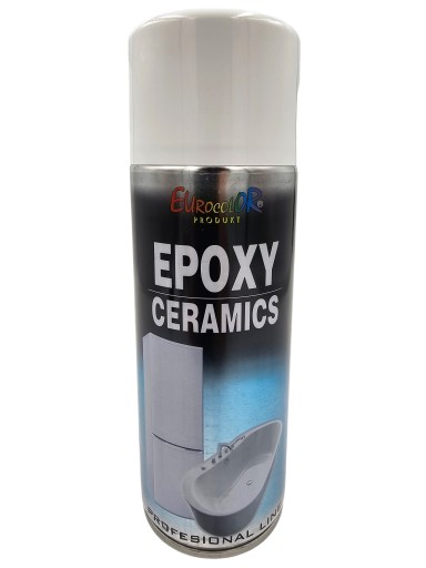 EUROCOLOR Epoxidová keramika 400 ml emailová epoxidová farba na renováciu vane