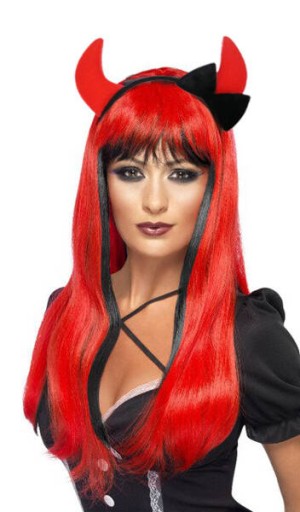 DEVIL SET PÁS NA VIDLICE 30 CM HALLOWEEN
