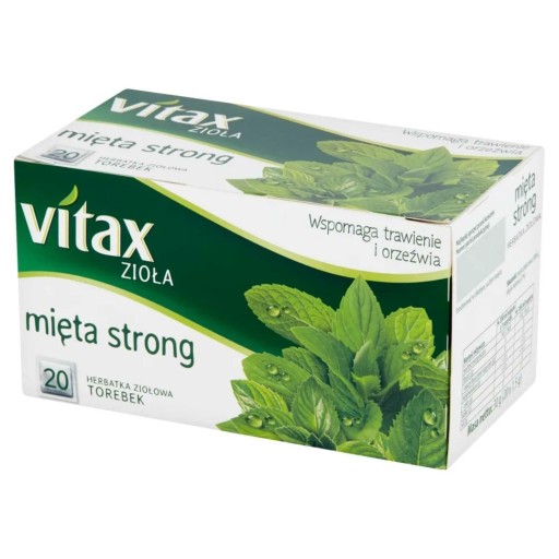 VITAX Herbs Strong Mint 20tb