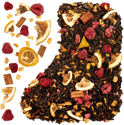 Červený PU-ERH Venuša MALINA POMARANČ lahodný 50g