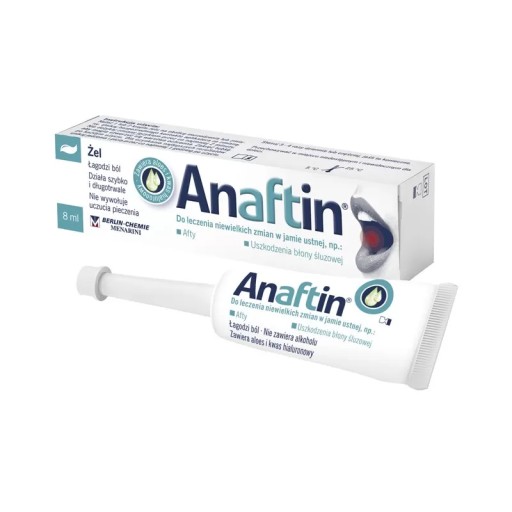 Anaftin gél na afty 8 ml