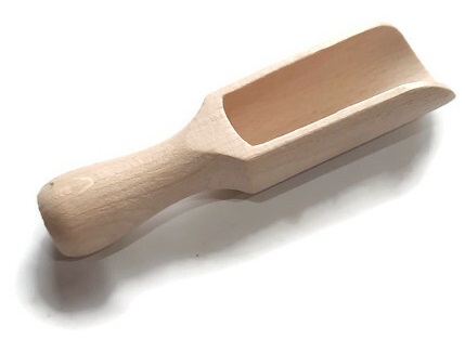 SPOILER drevená naberačka 11cm Montessori motoriky