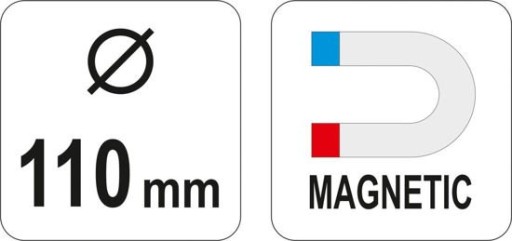 MAGNETICKÁ MISA YATO okrúhla 110MM YT-08295