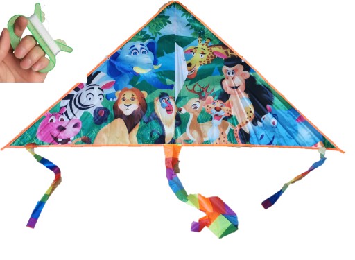 LARGE KITE rôzne prevedenia s líniou 130 CM XXL