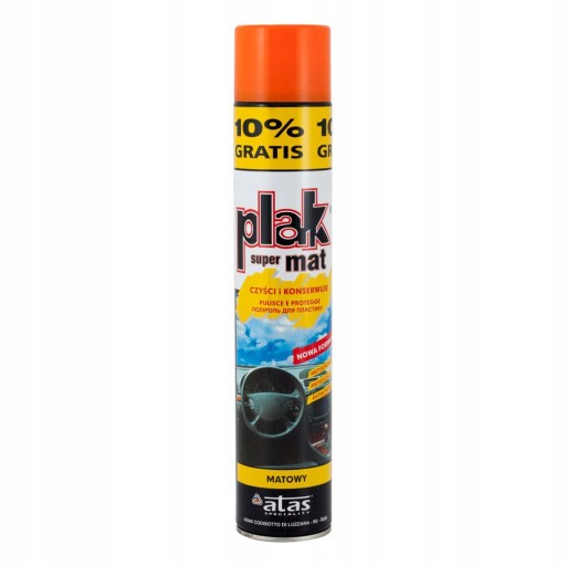 PLAK SUPER MAT KOCKPIT 750 ML ORANŽOVÉ ČALÚNENIE