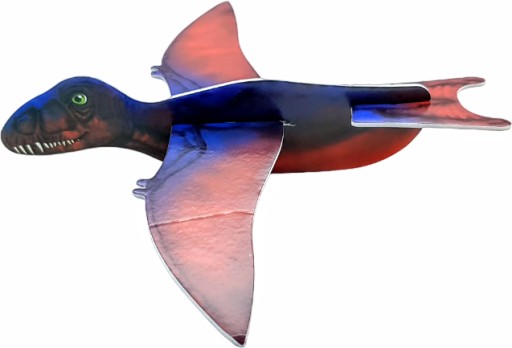 DINOSAURY LIETAJÚCE LIETADLO PENOVÉHO PENOVÉHO TYROPINU