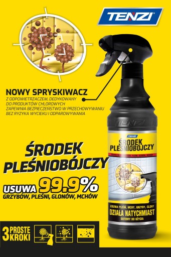 MOLDECIDÁLNA NA ODSTRAŇOVANIE HUBOVÝCH PLESNÍ