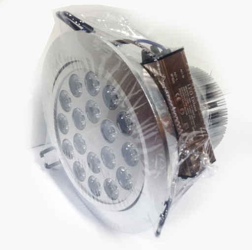 LED stropné svietidlo 18x1W 1260Lm, zápustné 18W