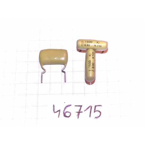 Kondenzátor 1,5nF 630V R10 10% Philips KT347
